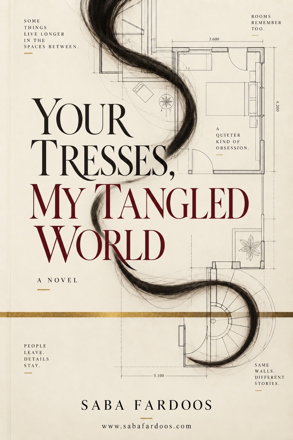 Your Tresses, My Tangled World by Saba Fardoos